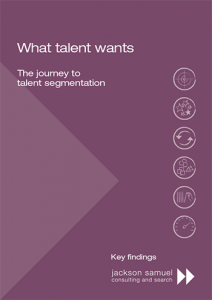 What Talent Wants
